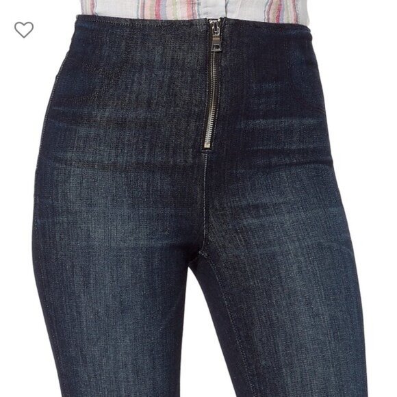 RTA Madison Zip Front Superior Jeans in Blue - Picture 4 of 9